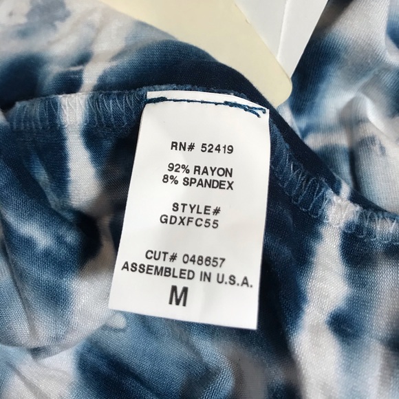 BRAND NEW Green Dragon Pop Over Mini Tie Dye Dress M - Picture 9 of 11